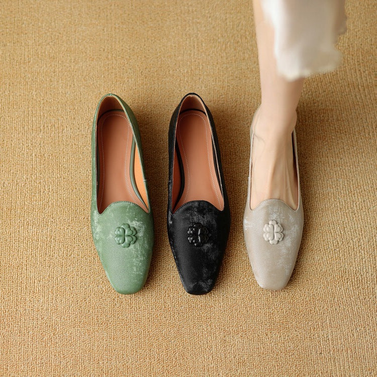 Lucie Genuine Leather Loafers