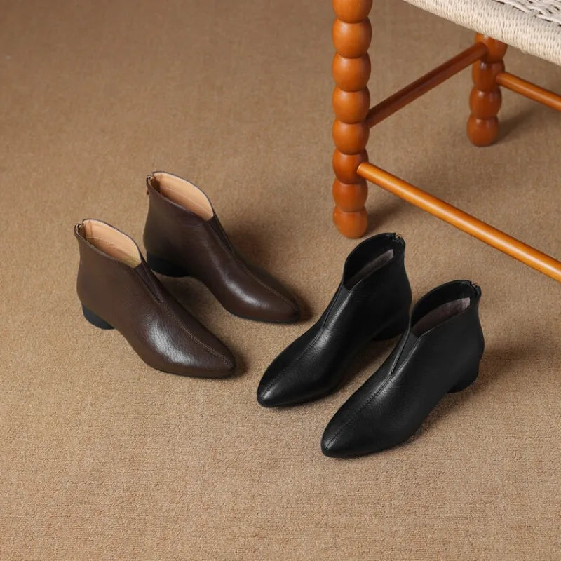 Vienna Leather Boots