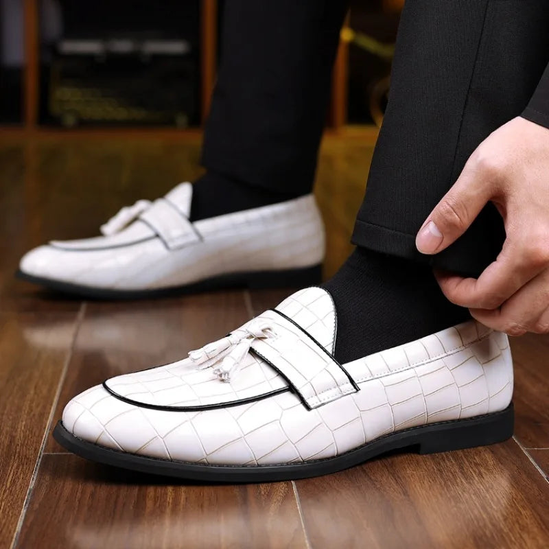 Garnet Leather Shoes