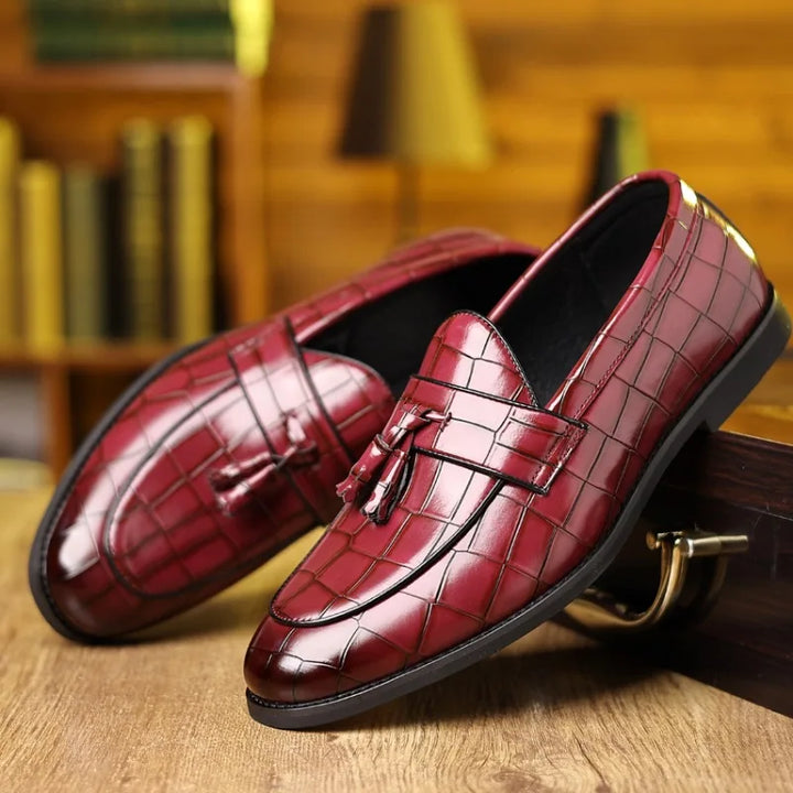Garnet Leather Shoes