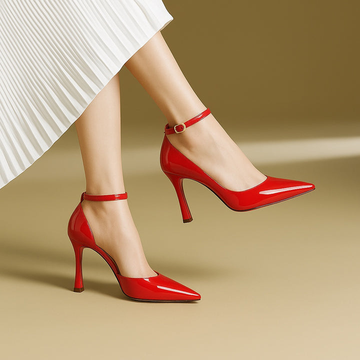 Jasmin Leather Heels